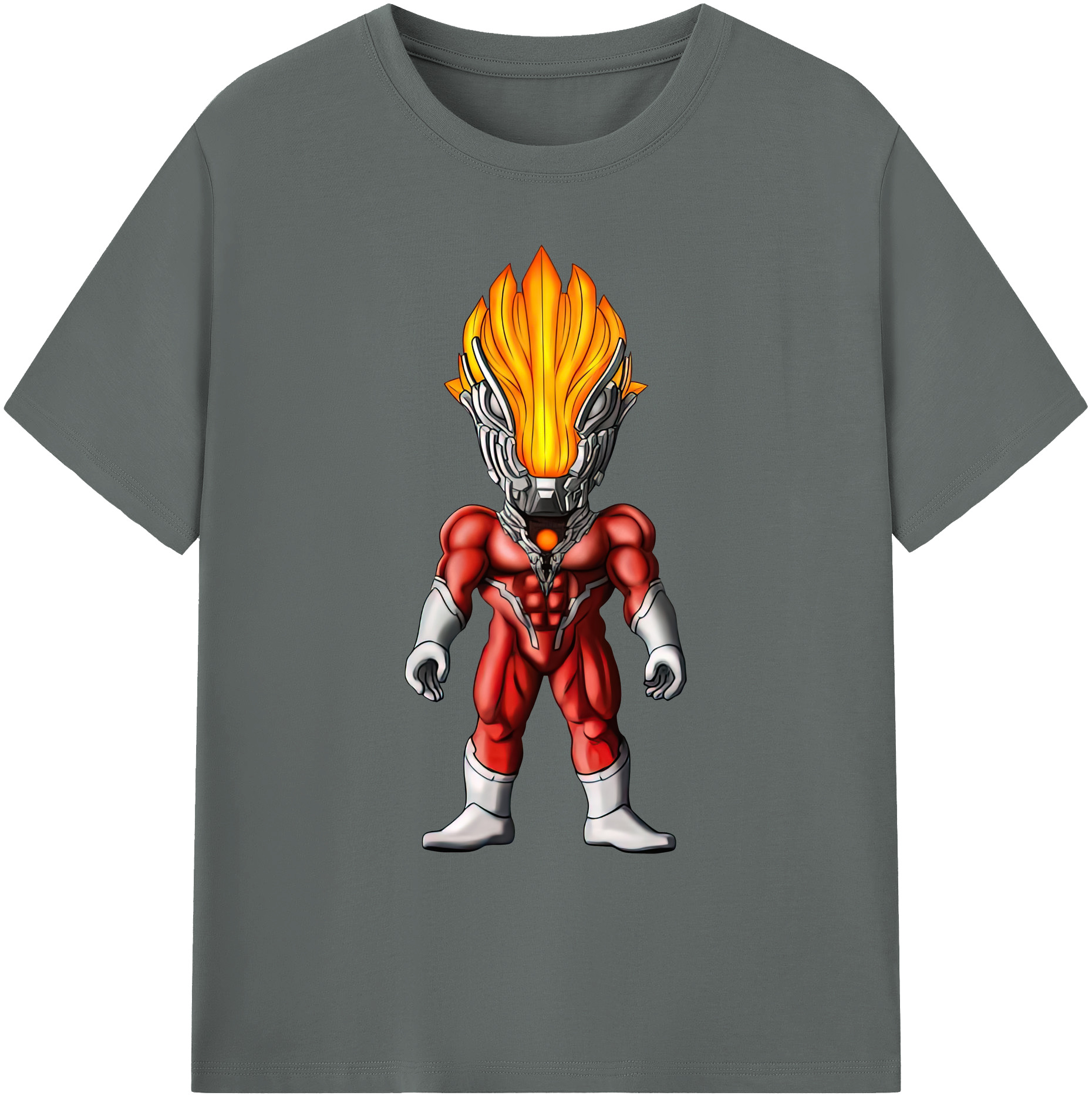 （画像用） ウルトラマン Ultraman 綿100％ メンズ半袖Tシャツ｜肌触りやわらか＆通気性